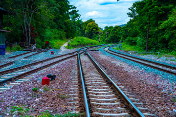 Khun Tan railway station in Lamphun province