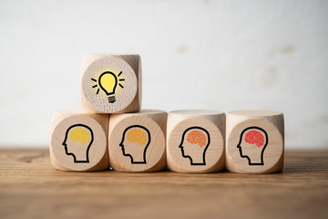 Idee durch Teamwork
