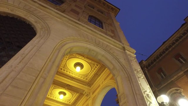 Walk in Bologna, Italy