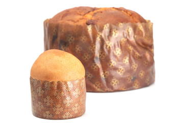 Loaf of Panettone a Christmas Sweet Bread
