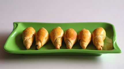 Kue Tanduk (literally means horn cake). One of Semarang signature snack. Indonesian food.  