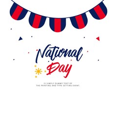 Philippines National Day Vector Template Design Illustration