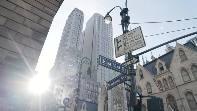 New York Cityscape / Crossroads at E 51st