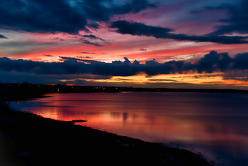 Sunset over the Bay: Ireland