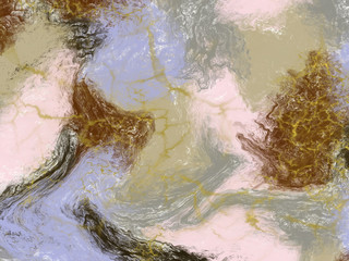 Abstract paint background. Acrylic texture with marble. Drawing art creative. Trendy 2019.