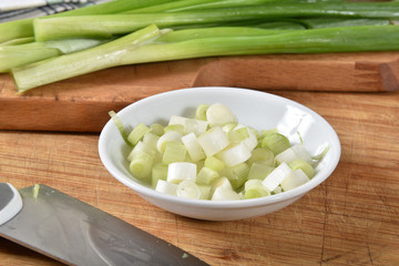 Chopped green onions
