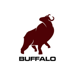 buffalo icon silhouette