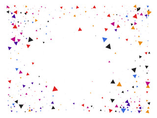 Bang, Blast, Moved Particles, Vector Explosion Border. Broken Glass Moving Memphis Bright Fragmentation. Stars, Glitter, Trendy Cosmic Frame, Vortex, Shattered Fragments. Hipster Cool Memphis Border.