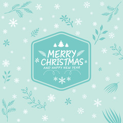Merry Christmas background template