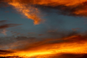 Kalahari desert sunset