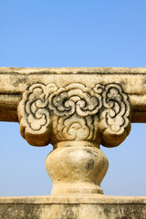 Bridge railings in ancient China