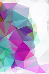 Fototapeta premium Abstract Geometric backgrounds full Color