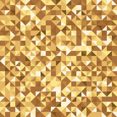 Golden abstract triangle luxury background for VIP promotional products,greeting cards, certificates.