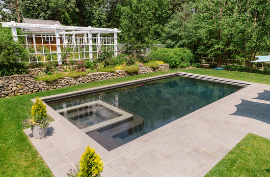 Pool at Contemporary Home