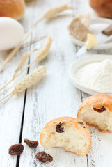 Rosinenbrötchen Rosinen Brötchen selber backen