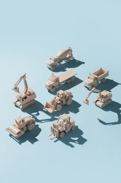 Road work/construction heavy machinery/machines.