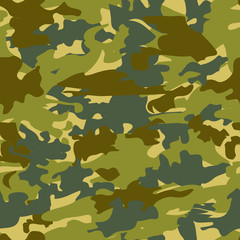 Camouflage seamless pattern background
