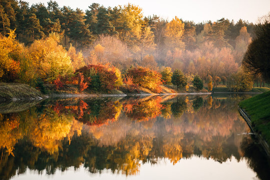 beautiful autumn landscape © Pavel