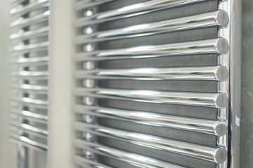 Bathroom towel heater display