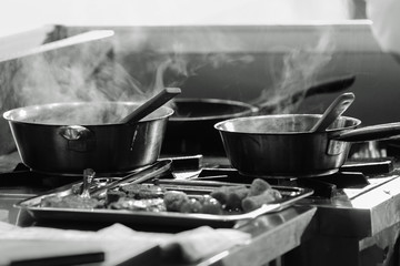 Stainless steel cookware , kitchenware set, Stainless steel pots, Kitchen utensils