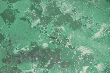 green marble surface