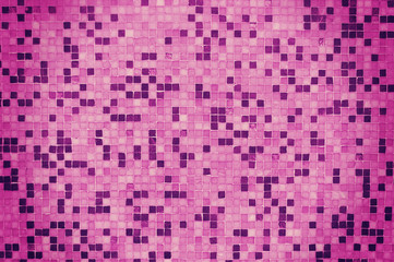pink surface with small squares