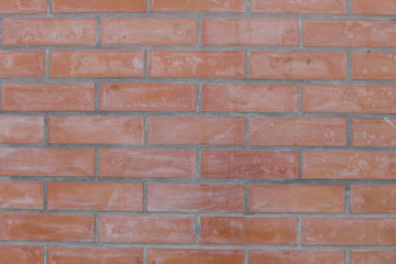 Background of red brick wall, suitable for graphics.