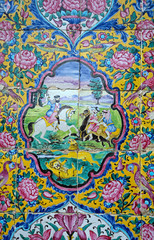 Obraz na płótnie Canvas Naranjestan traditional Persian house, Shiraz, Iran