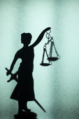 Legal law firm statue
