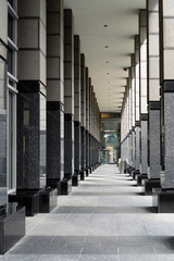 columns of a building