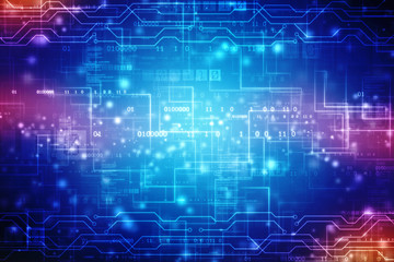 Digital Abstract technology background, Binary Background, futuristic background, cyberspace Concept
