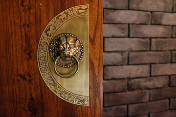 ancient Chinese door knocker