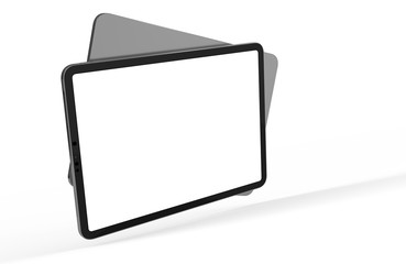 tablet pad isolated