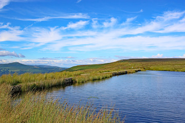Pen-fford-Gogh Pond in Wales