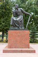 Smolensk, Russia, September 16, 2013: Monument to architect Fedor Kon 
