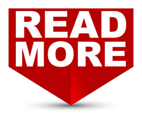 red vector banner read more