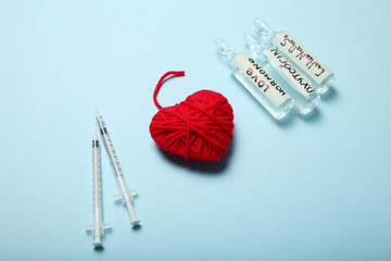 Androgen, endorphins, oxytocin. Chemistry of love.