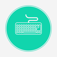 Keyboard vector icon sign symbol