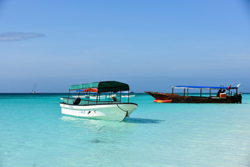 Nungwi, Zanzibar. White sands and crystalline water