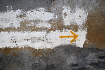 the colorful wall texture
