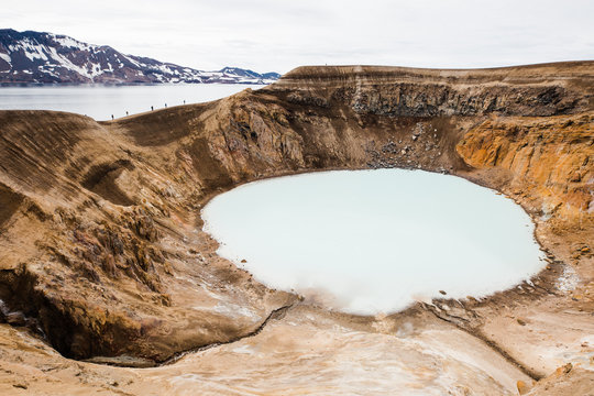 Viti Crater in Askja Caldera, Iceland