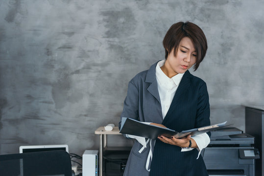 Business woman in the office