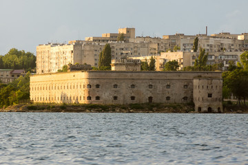 Mikhailovskaya Battery in Sevastopol Bay