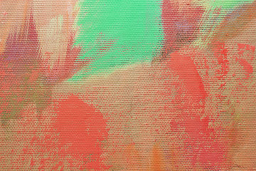 Artists oil paints multicolored closeup abstract background
