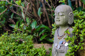 Buddha statue in the garden