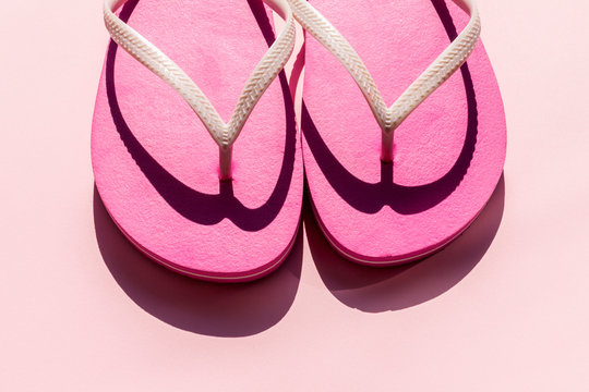 Pink Summer thong or Flip Flop