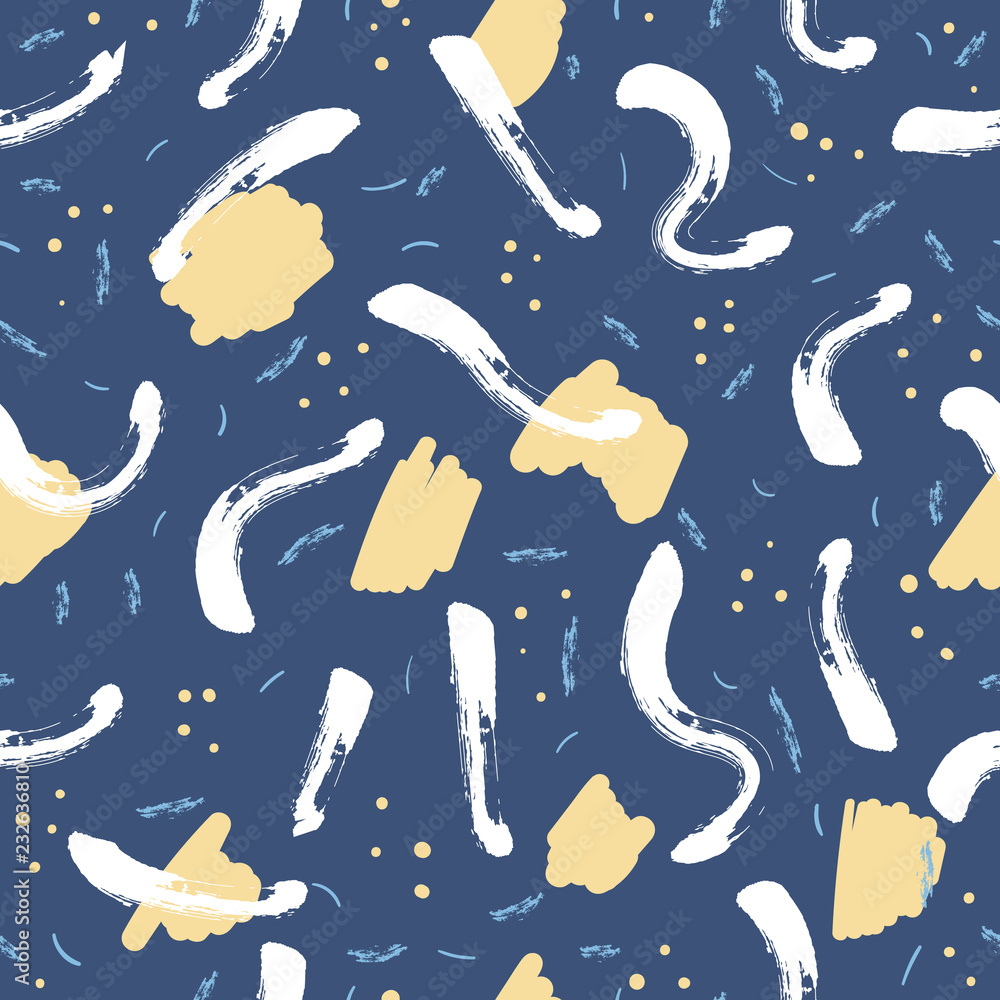 Aufkleber vector seamless pattern of abstract elements.