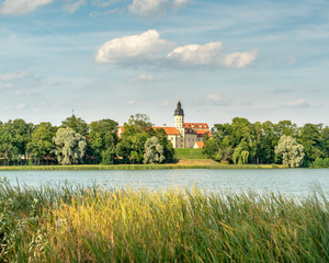 Nesvizh Castle and Castle Lake - Belarus
