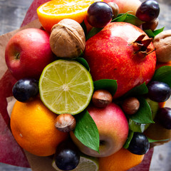 bright bouquet of fruit