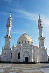 Obraz premium The White Mosque in Bolgar, Tatarstan, Russia